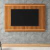 Painel Para TV até 75" Com Led Duplo 207cm Marrocos Lukaliam Jequitiba