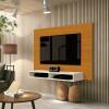 Painel Pequeno Para TV 43 Polegadas 120cm Fox EDN Cedro/Off White
