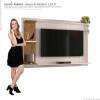 Painel Para TV Até 50 Pol Invictus 1.6 Lukaliam Off White/Canela