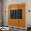 Painel Ripado Para TV 75 Polegadas 180cm Clean 1.8 EDN Cedro
