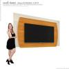 Painel Para TV Até 75 Polegadas Sublime 2.2 Gelius Naturale/Off White