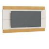 Painel Para TV 75 Polegadas Com Led Classic 2.2 Imcal Off White/Nature