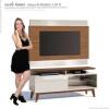 Rack com Painel Para TV Classic Mais 1G 1.4 Imcal Freijo/Off White