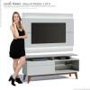 Rack com Painel Para TV Classic Mais 1G 1.4 Com LED Imcal Branco