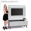 Rack com Painel Para TV Classic Mais 2G 1.4 Com LED Imcal Branco
