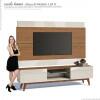 Rack com Painel Para TV Classic 2G 1.8 Imcal Freijo/Off White