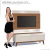 Rack com Painel Para TV Classic 2G 1.4 Imcal Freijo/Off White