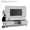 Rack com Painel Para TV Classic Mais 2G 1.8 Imcal Branco