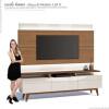 Rack com Painel Para TV Classic Mais 3G 1.8 Com LED Imcal Freijo/Off White