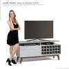 Rack Pequeno TV 55 Polegadas Classic Mais AD 1.4 Imcal Branco