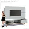 Rack com Painel Para TV Classic AD 2.2 Imcal Branco