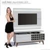 Rack com Painel Para TV Classic Mais AD 1.4 Com LED Imcal Branco