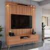 Rack Retro 183cm Para TV 50 Polegadas River 1.83 Lukaliam Jequitiba