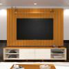 Painel TV Ripado 260cm Para TV 75 Polegadas Brise 2.6 EDN Cedro