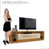 Rack Império 2.1 Para TV 75 Polegadas EDN Cedro/Off White