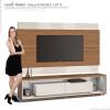 Rack Ópera com Painel Para TV Classic 1.8 Imcal Freijo/Off White