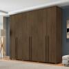 Guarda Roupa Casal 6 Portas 263cm Com Pés Amsterdã RV Móveis Freijo