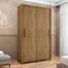 Guarda Roupa Pequeno 136cm Solteiro 2 Portas Correr Suécia RV Móveis Cinamomo