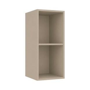 Módulo Armário Aéreo 30x68x34cm 1 Porta 100% MDF Cozinha Provence Robel Fendi/Sálvia Matte