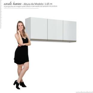 Armário Aéreo Lavanderia Aço Gaia 114 Cozimax Branco