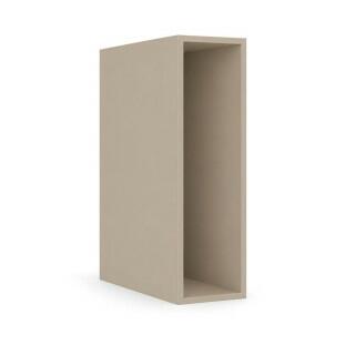 Módulo Balcão 20x68x56cm 1 Porta 100% MDF Cozinha Provence Robel Fendi/Off White Matte