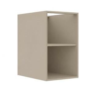 Módulo Balcao 40x68x56cm 1 Porta 100% MDF Cozinha Provence Robel Fendi/Off White Matte