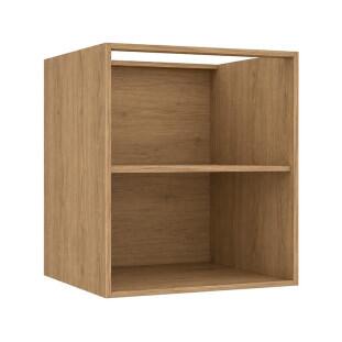 Módulo Balcão 60x68x56cm 2 Portas 100% MDF Cozinha Provence Robel Hanover/Branco Matte