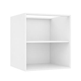 Módulo Balcão 70x68x56cm 2 Portas 100% MDF Cozinha Provence Robel Branco/Fendi Matte