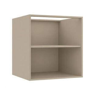 Módulo Balcão 70x68x56cm 2 Portas 100% MDF Cozinha Provence Robel Fendi/Salvia Matte