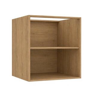 Módulo Balcão 70x68x56cm 2 Portas 100% MDF Cozinha Provence Robel Hanover/Salvia Matte