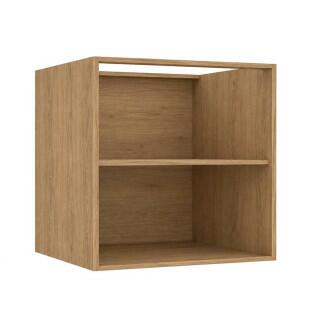 Módulo Balcão 80x68x56cm 2 Portas 100% MDF Cozinha Provence Robel Hanover/Fendi Matte