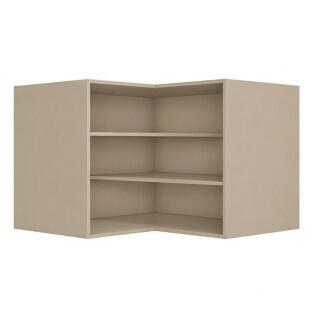 Módulo Balcão Canto L 96x94,5 x 68x56cm 100% MDF Cozinha Provence Robel Fendi/Fendi Matte