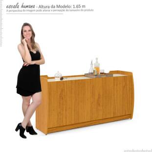 Buffet Sala Jantar Sublime 1.6 Gelius Naturale/Off White