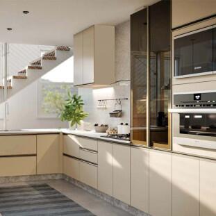 Módulo Balcão 80cm 1 Gaveta 1 Porta Basculante 100% MDF Cozinha Modulada Gold J Robel Fendi/Fendi Matte Módulo Balcão 80cm 1 Gaveta 1 Porta Basculante 100% MDF Cozinha Modulada Gold J Robel Fendi/Fendi Matte