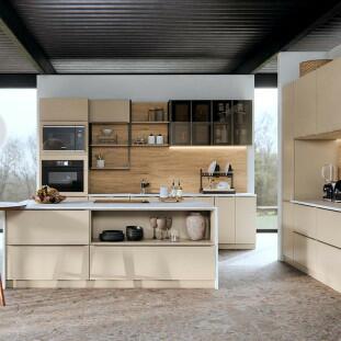 Módulo Balcão 70cm Sem Portas 100% MDF Cozinha Modulada Robel Fendi