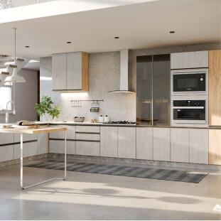 Módulo Armário Aéreo Nicho Micro-Ondas 68x70x43cm 100% MDF Cozinha Modulada Gold J Robel Hanover/Aspen