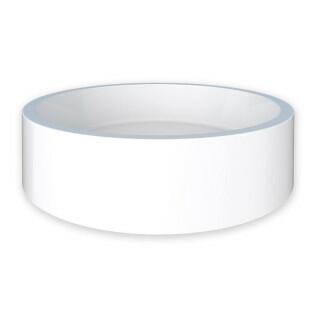 Cuba Para Banheiro Redonda 35x35 Curve Cozimax Branco