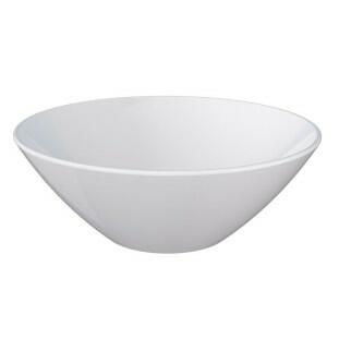 Cuba de Louça Para Banheiro Redonda 35x35 Cuia Cozimax Branco