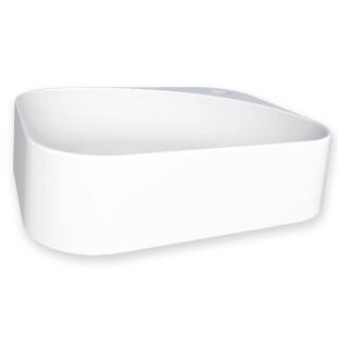Cuba Para Banheiro 37x30 Mármore Sintético Libra Cozimax Branco