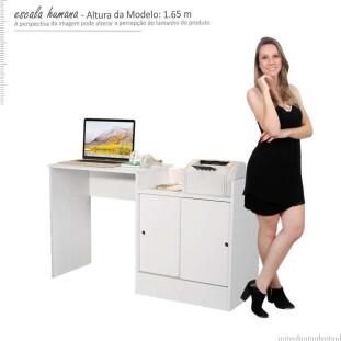 Escrivaninha Multiuso 6022 JB Bechara Branco