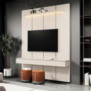 Home Suspenso 180x216cm 3 Gavetas Para TV 75¨ Estone 1.8 EDN Off White