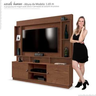Estante Home Para TV 50 Polegadas Nevada EDN Naturale