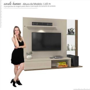 Home Suspenso Para TV 50 Paris Patrimar Off White/Demolição