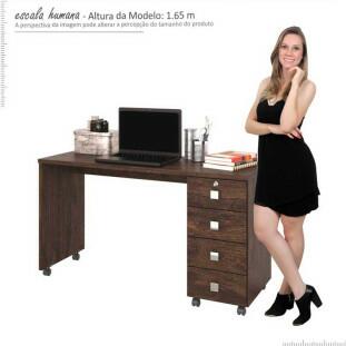 Escrivaninha Mesa Office Dubai Lukaliam Noce