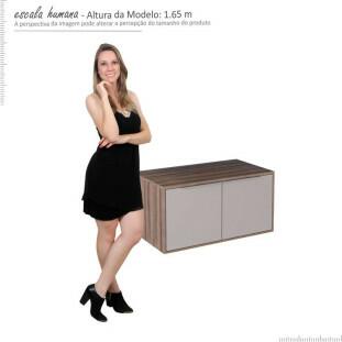 Módulo Suspenso Para Banheiro Arati 80 Cozimax Nude/Tamarindo