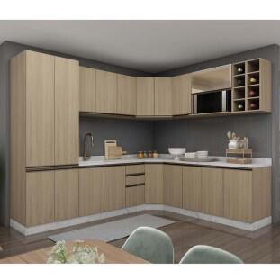 Módulo Nicho Adega Vertical 88x20 100% MDF Cozinha Modulada Robel Hanover
