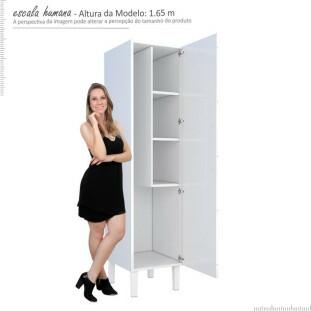 Multiuso de Aço para Lavanderia Gaia Cozimax Branco