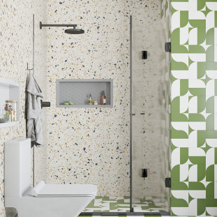 Nicho Parede Para Banheiro 60x27x9cm Termoplástico Cozimax Cinza