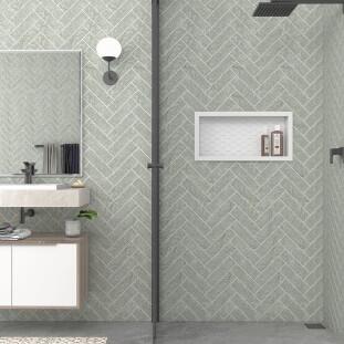 Nicho Para Banheiro 60x27x9.5 Termoplástico Cozimax Branco