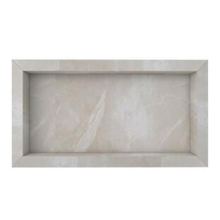 Nicho Para Banheiro 60x30x10 Porcelanato Polido Diamante Cozimax Bege